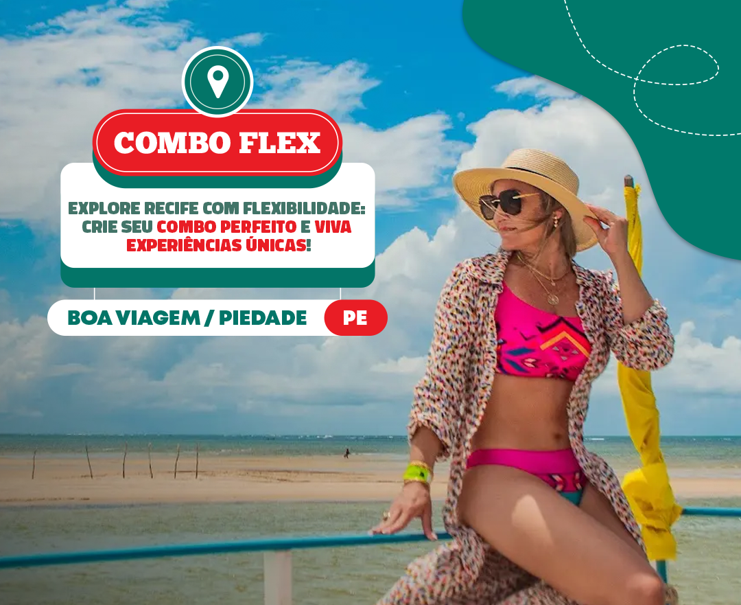 COMBO FLEX: 3 DIAS DE PASSEIOS