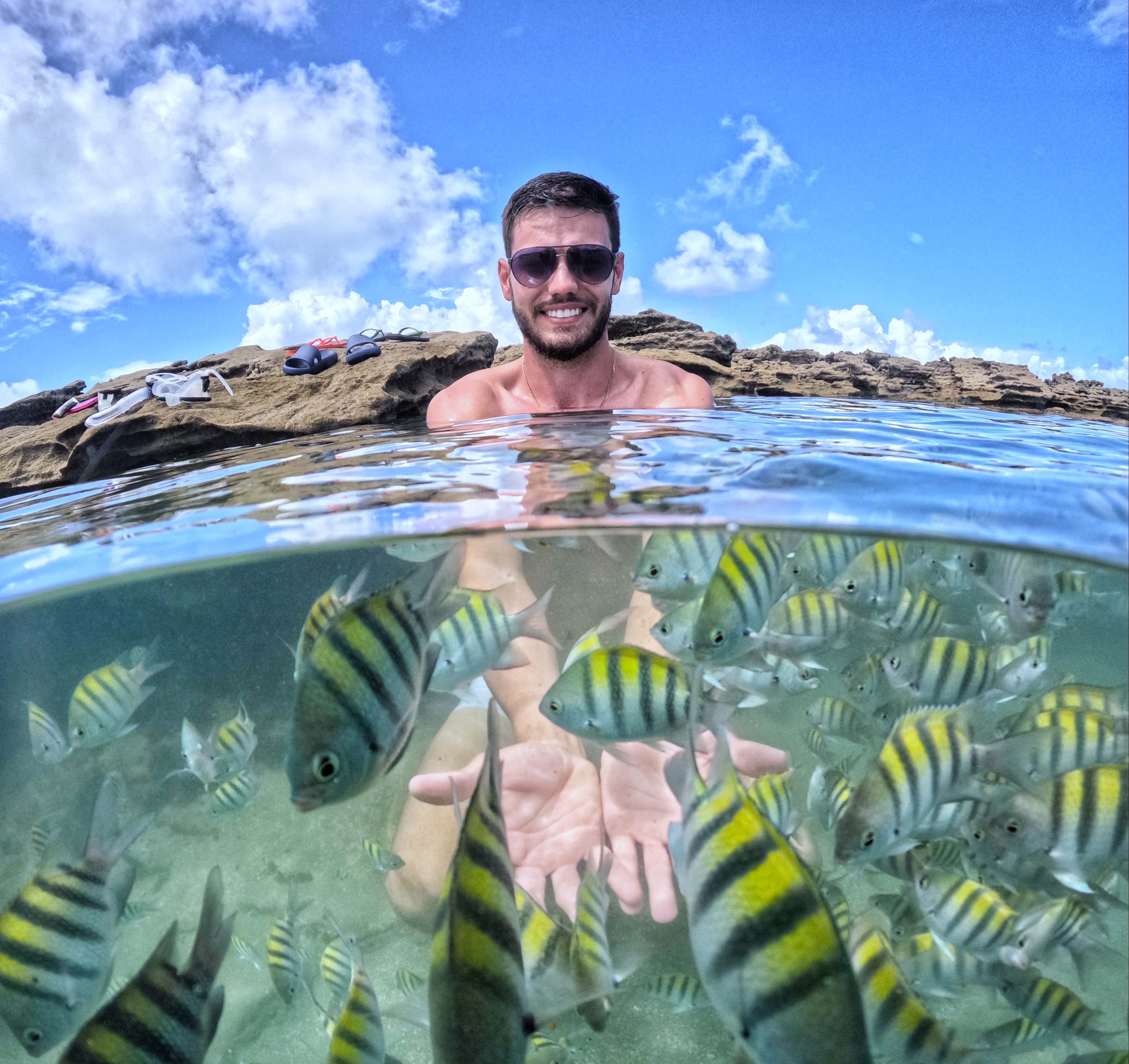Travessia de Caiaque em Muro Alto + Pacote com 20 fotos subaquáticas