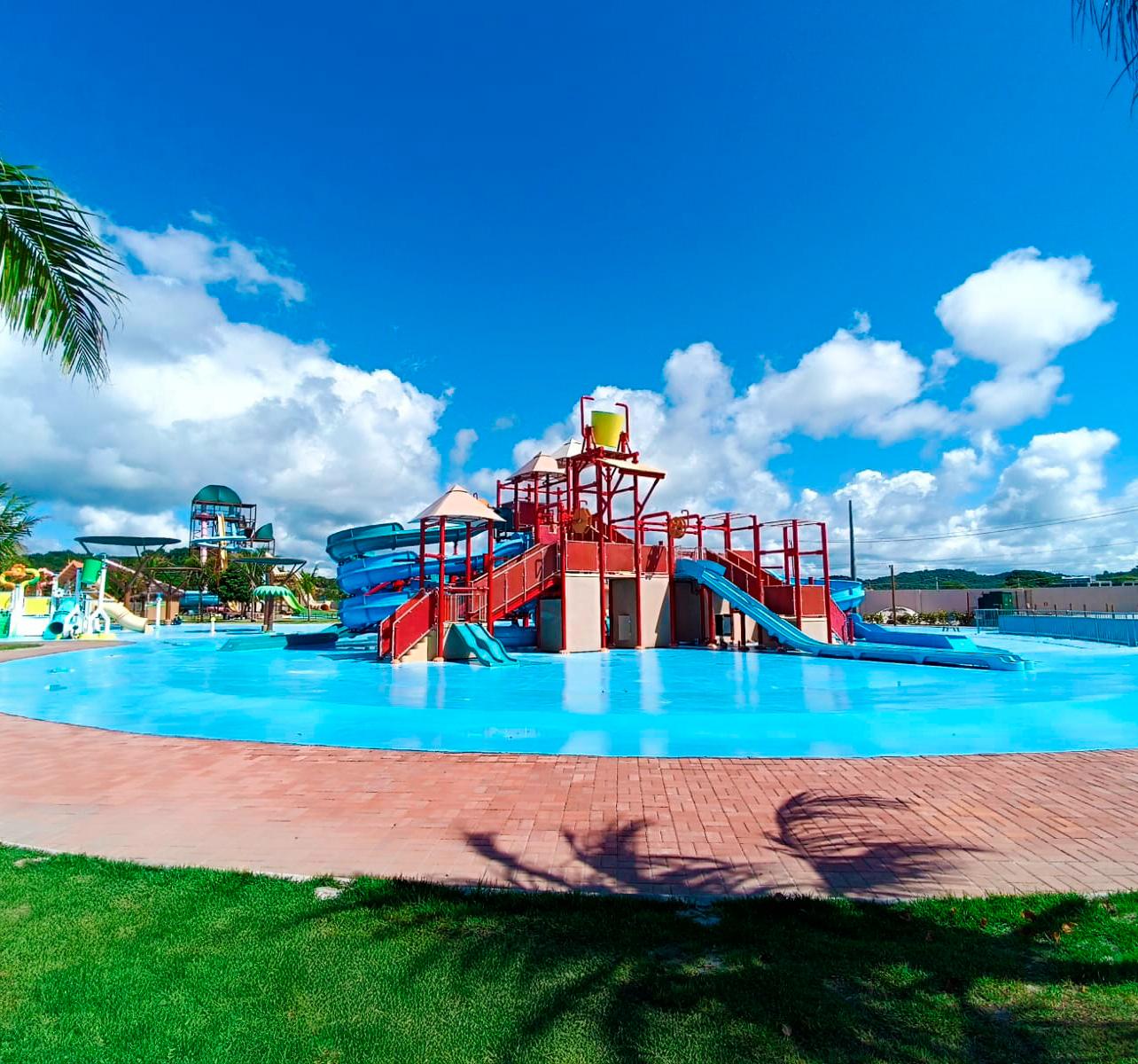 Transporte + ingresso para o parque aquático Acquaventura Carneiros