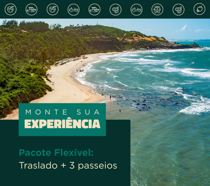Pacote Flexível: Traslado Chegada e saída + 3 passeios a escolher
