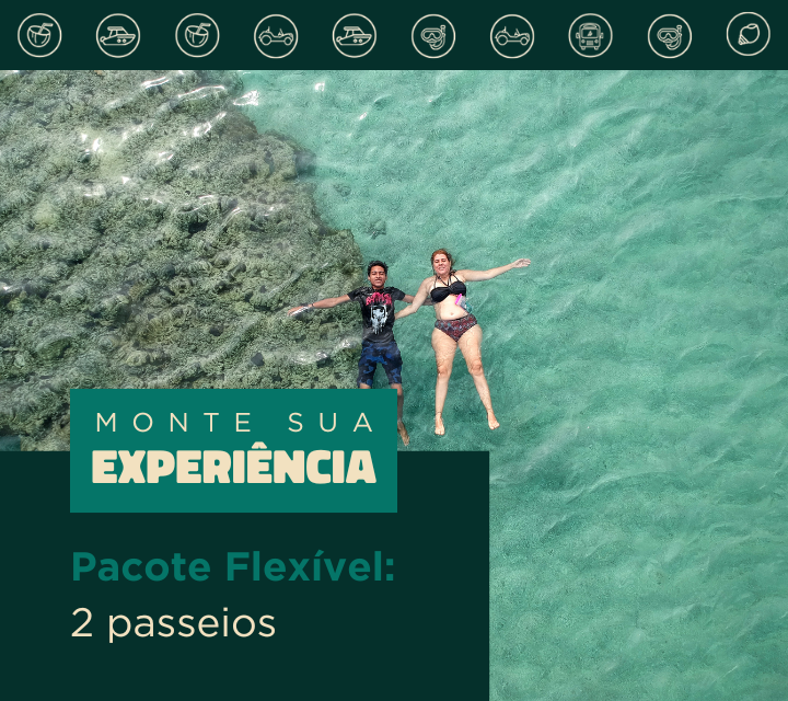 Pacote Flexível: 2 passeios a escolher
