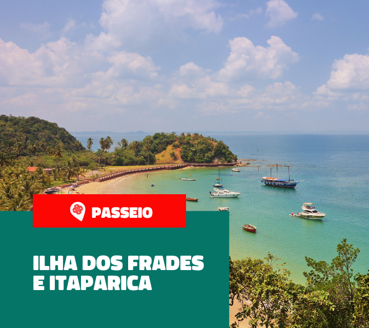 Passeio na Ilha dos Frades e Itaparica