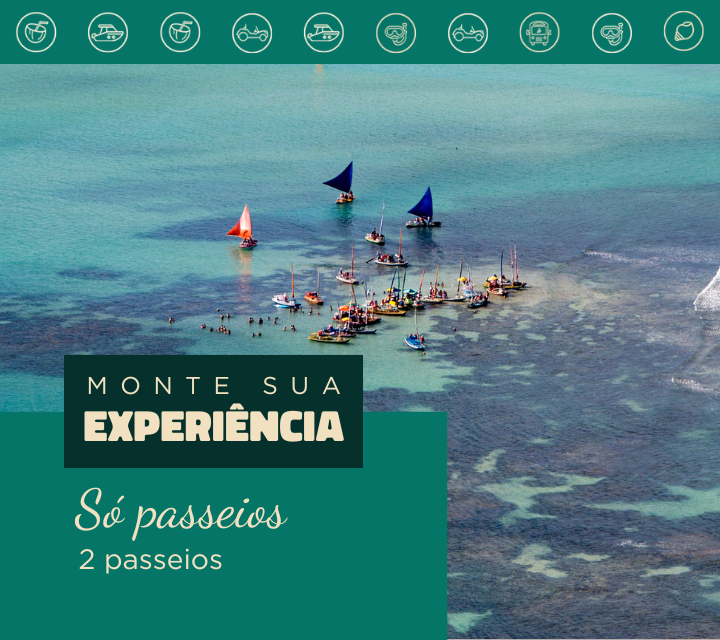 Pacote Flexível: 2 passeios a escolher