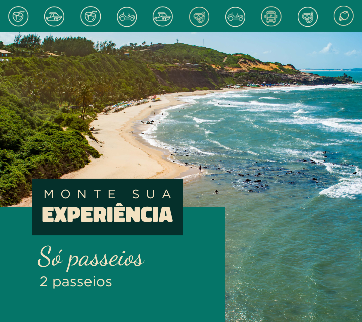 Pacote Flexível: 2 passeios a escolher