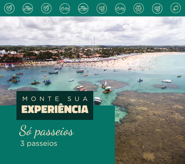 Pacote Flexível: 3 passeios a escolher