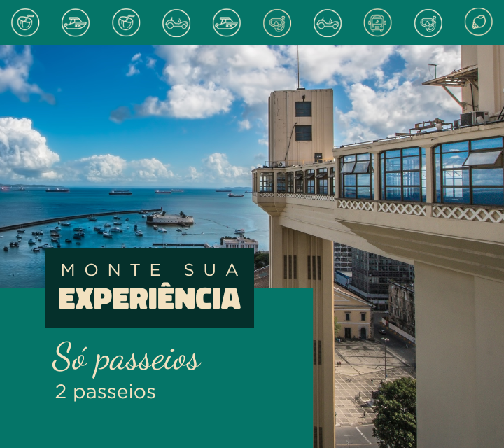 Pacote Flexível: 2 passeios a escolher