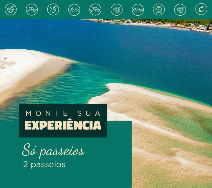 Pacote Flexível: 2 passeios a escolher