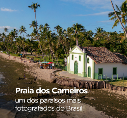 Passeio à Praia dos Carneiros saindo de Porto de Galinhas