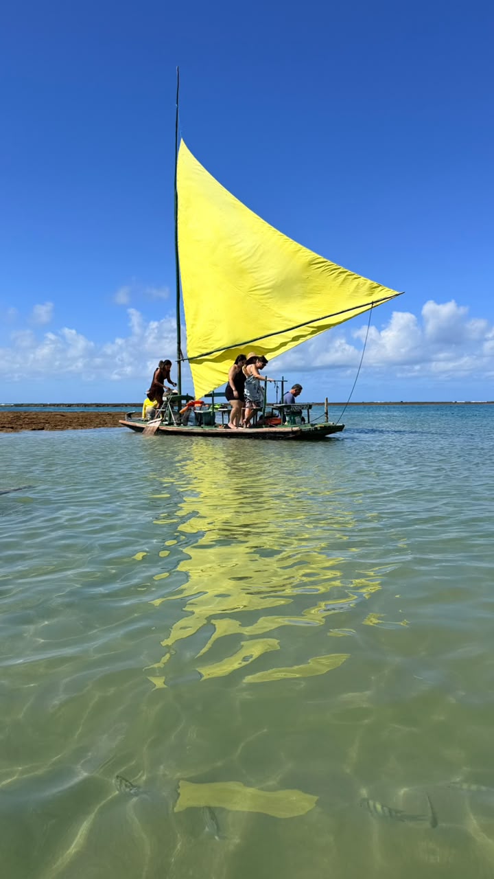 Passeio de Jangada em Porto de Galinhas