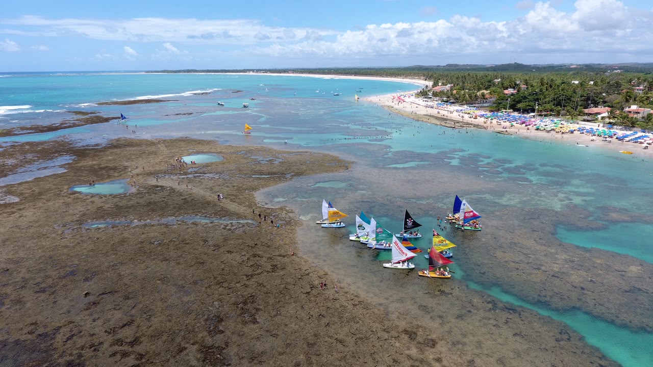 Passeio de Jangada em Porto de Galinhas