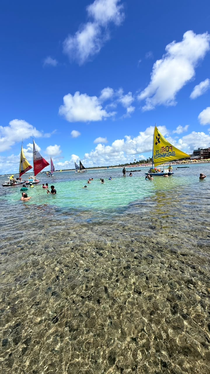 Passeio de Jangada em Porto de Galinhas