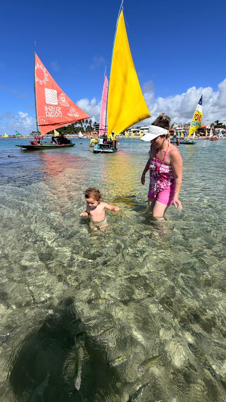 Passeio de Jangada em Porto de Galinhas