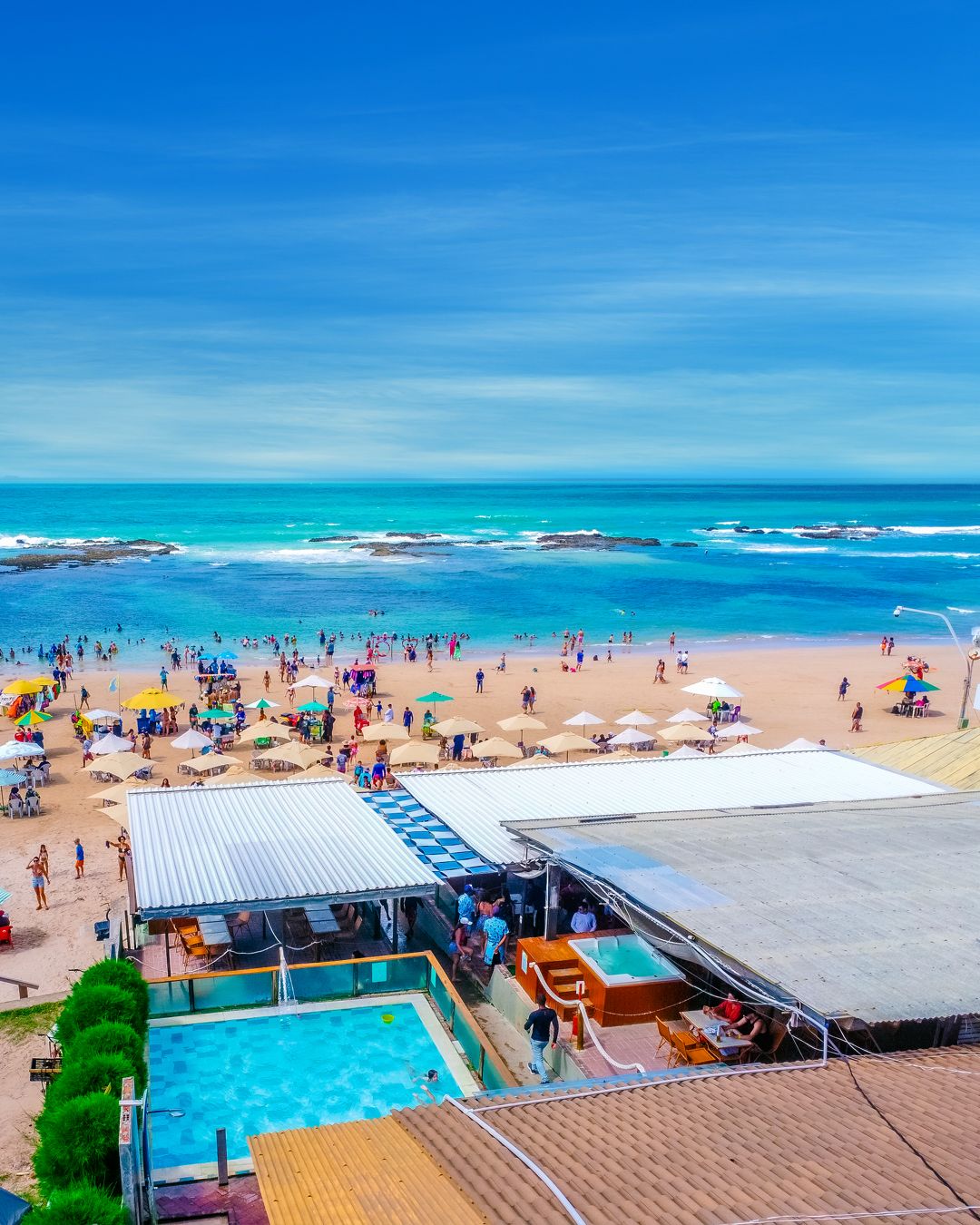 🏖️ Day Use Beach Club Bar da Praia – Praia do Cupe