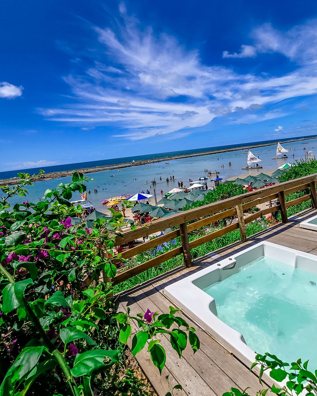 🏖️ Day Use Bar da Praia – Muro Alto