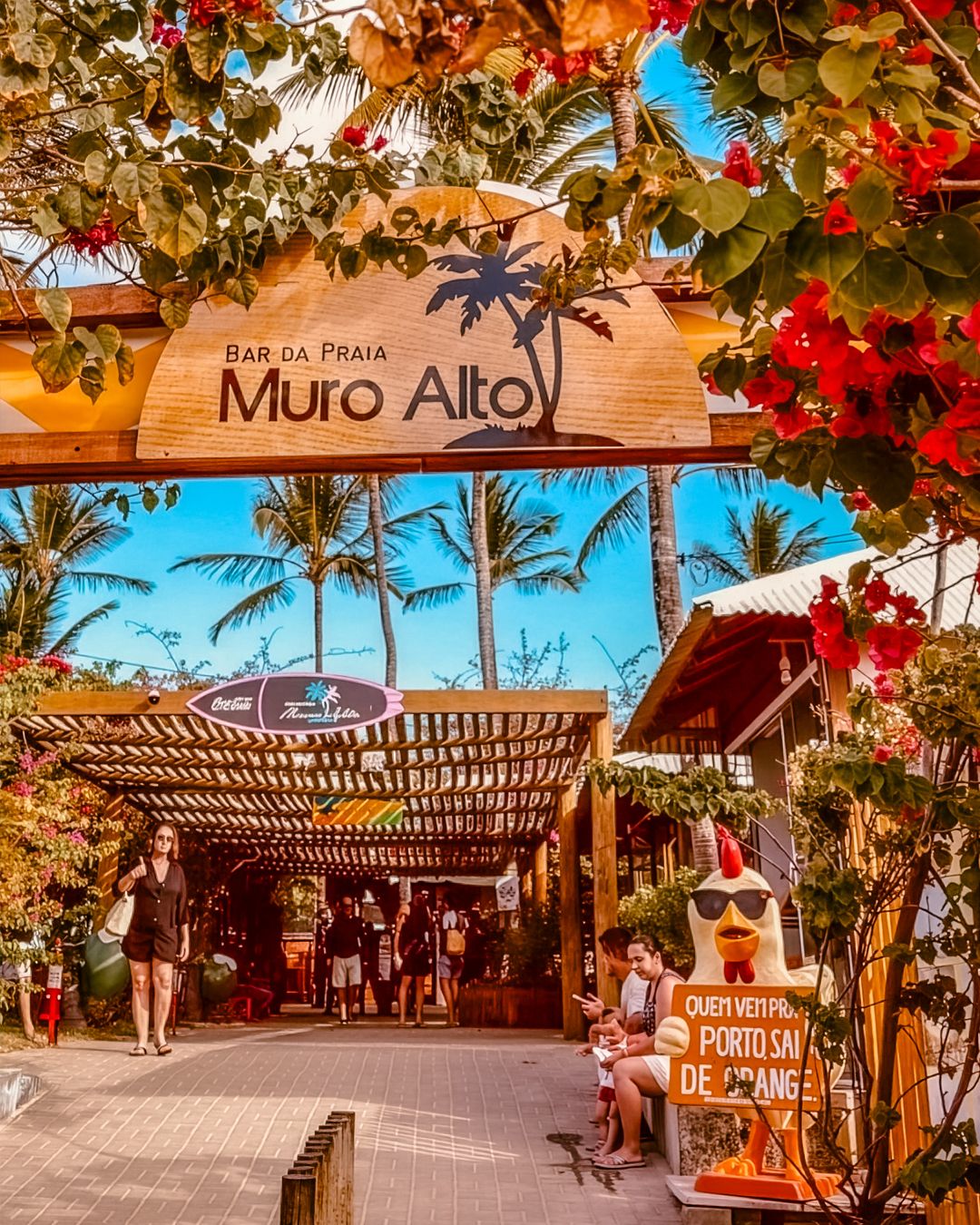 🏖️ Day Use Bar da Praia – Muro Alto