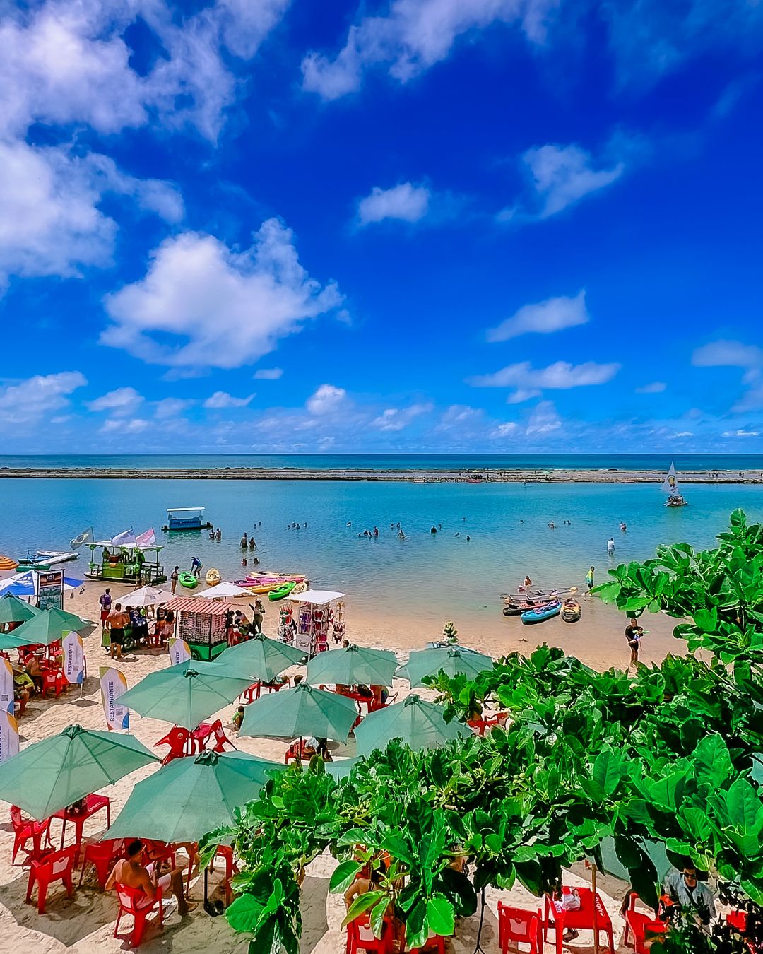 🏖️ Day Use Bar da Praia – Muro Alto