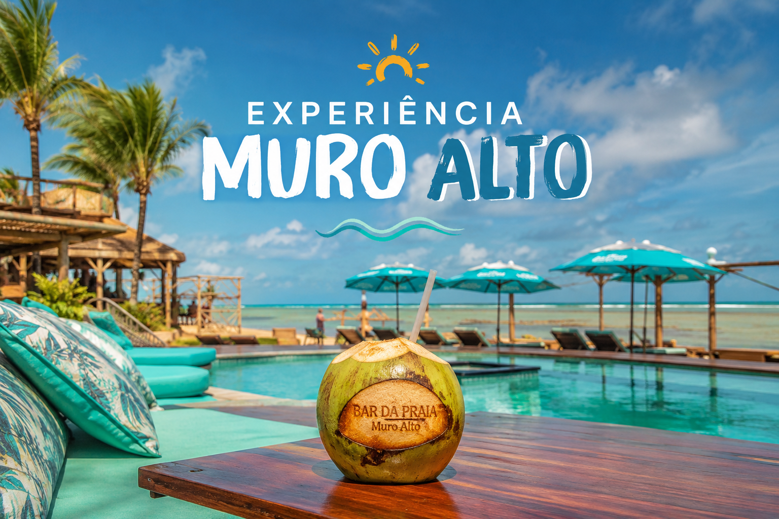 🌊 Experiência Muro Alto - Praia, conforto e estrutura completa para o seu dia