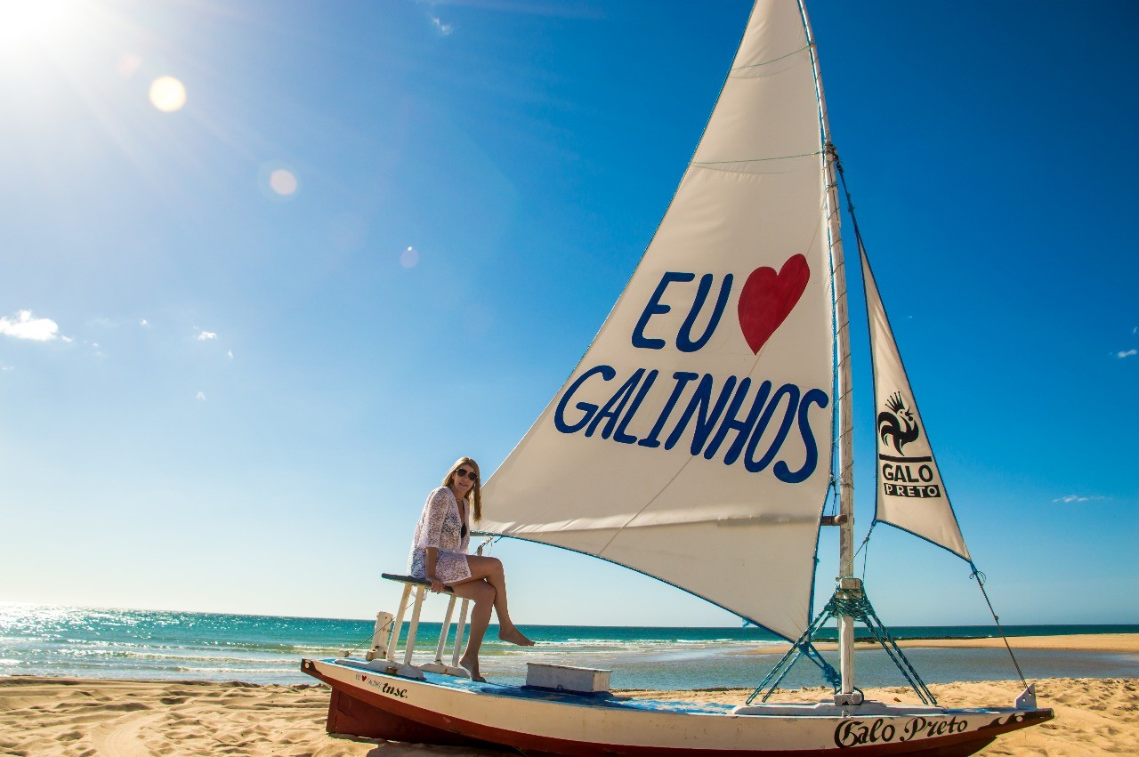 Passeio à Galinhos com passeio de barco
