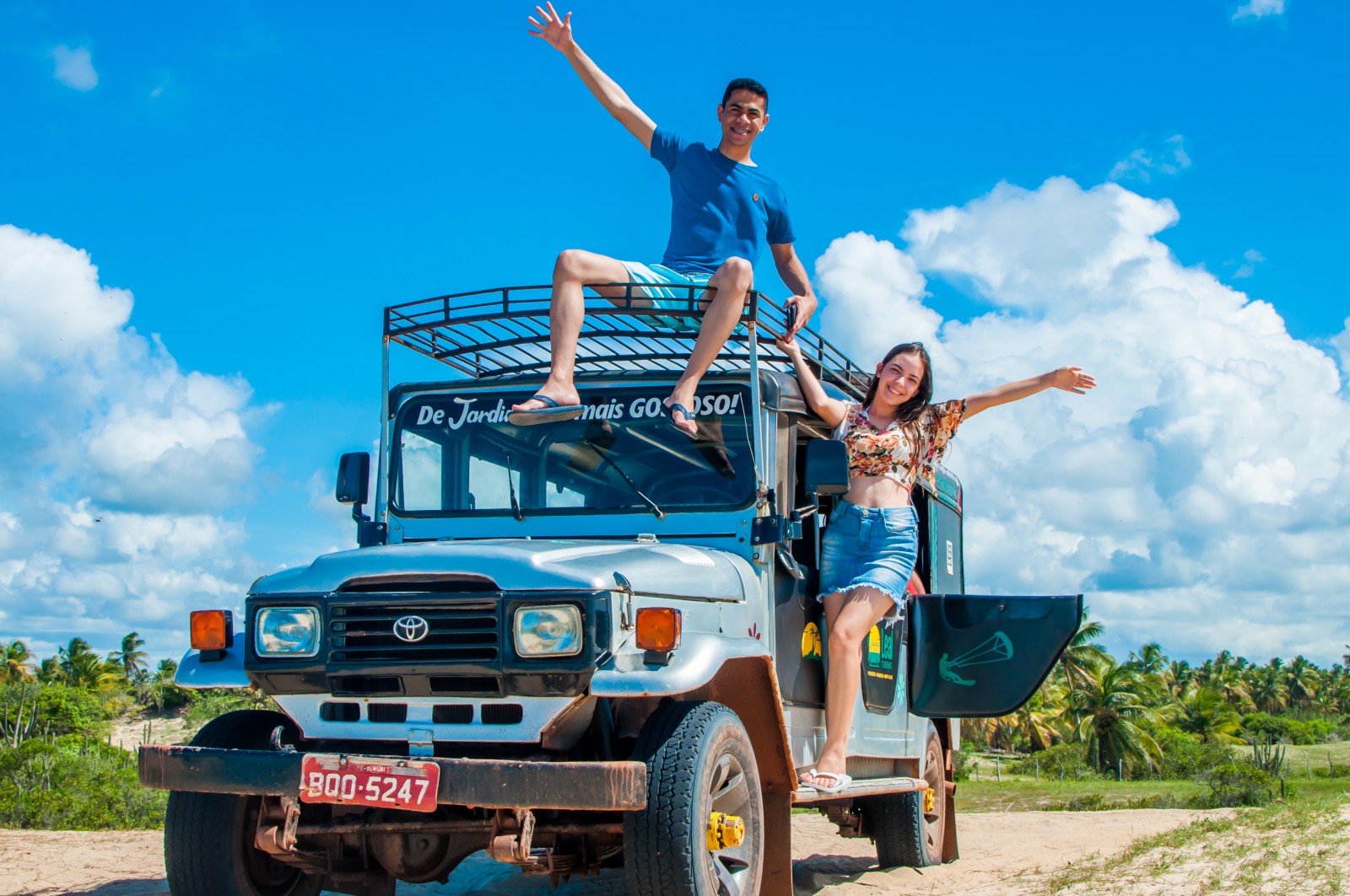 São Miguel do Gostoso com passeio completo de 4x4
