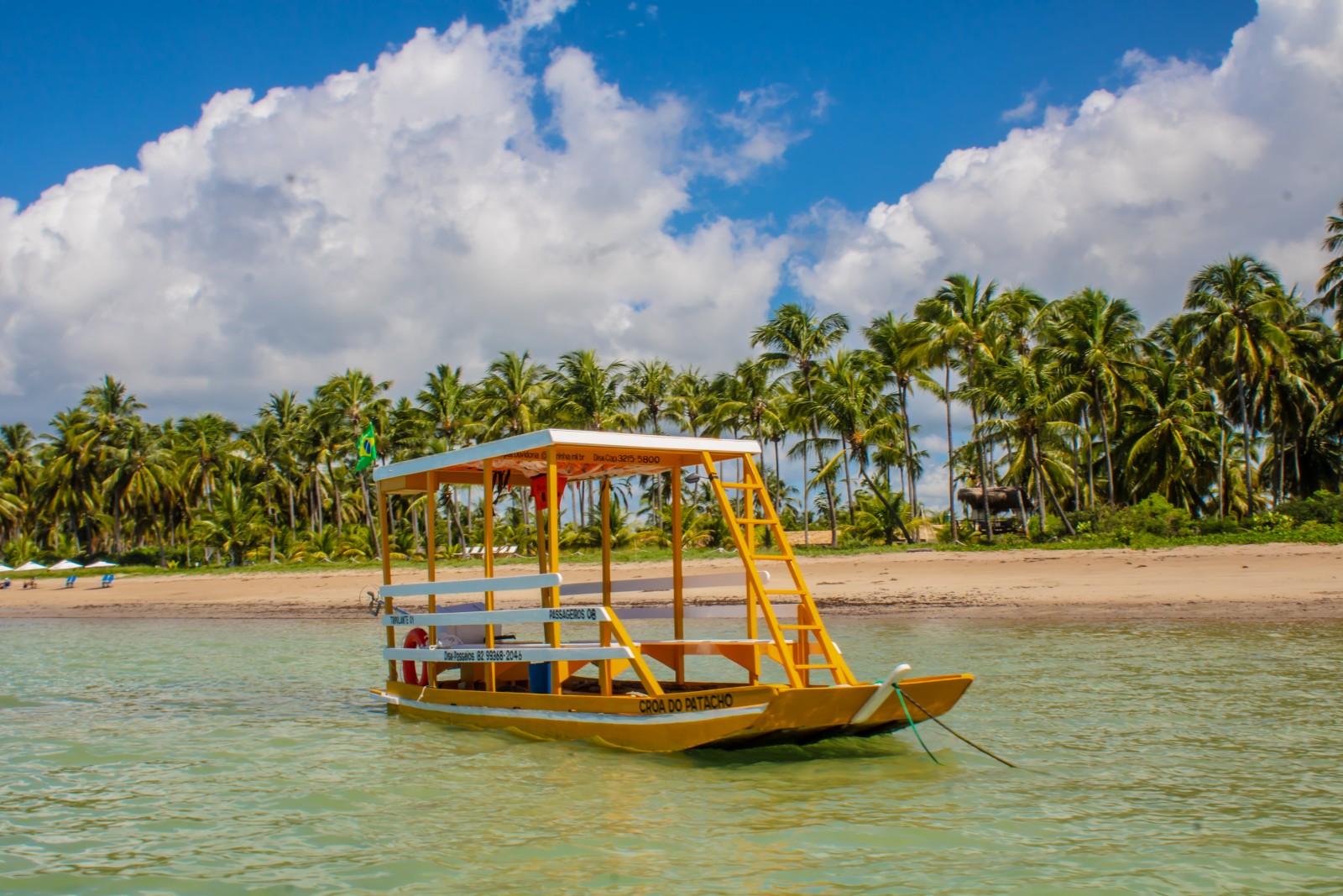 Praia do Patacho — Areias claras e mar cristalino saindo de Maceió