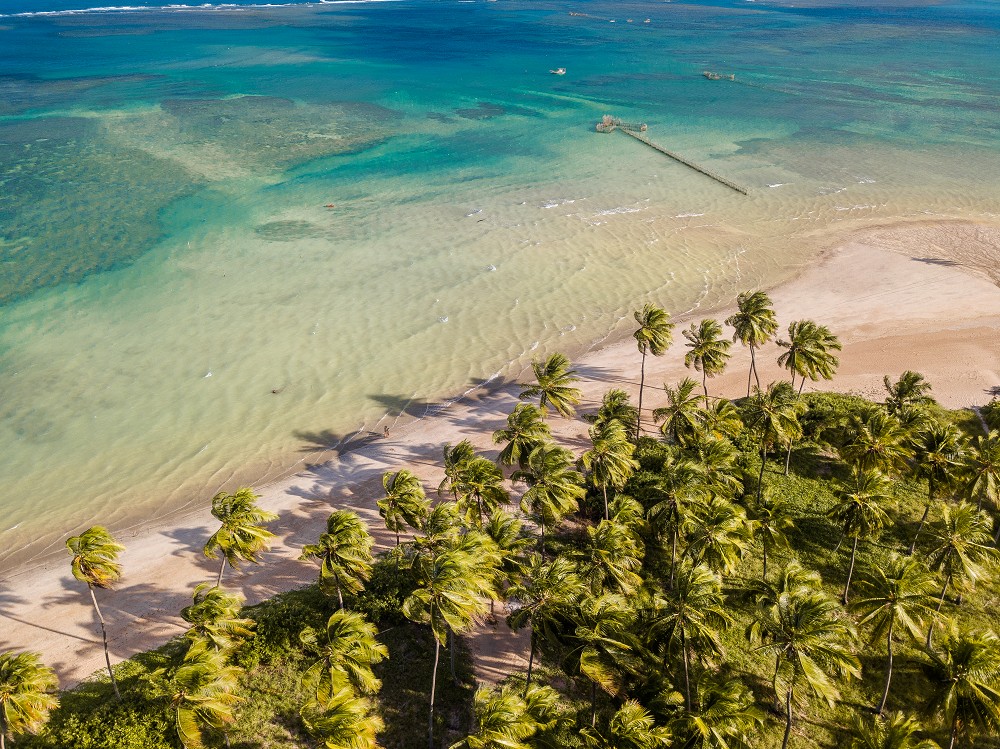 São Miguel dos Milagres — Mar calmo e piscinas naturais saindo de Maceió.