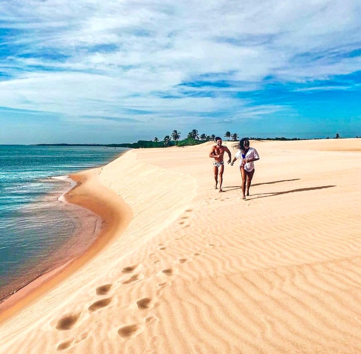  Foz do Rio São Francisco — Encontro do rio com o mar.