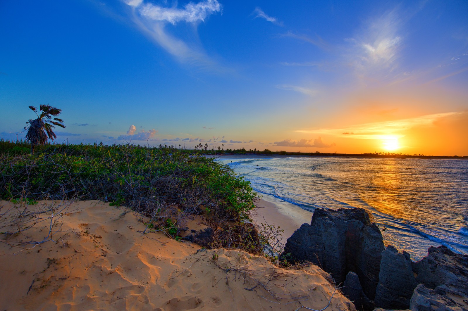 Praia do Marco com Entardecer em Tourinhos