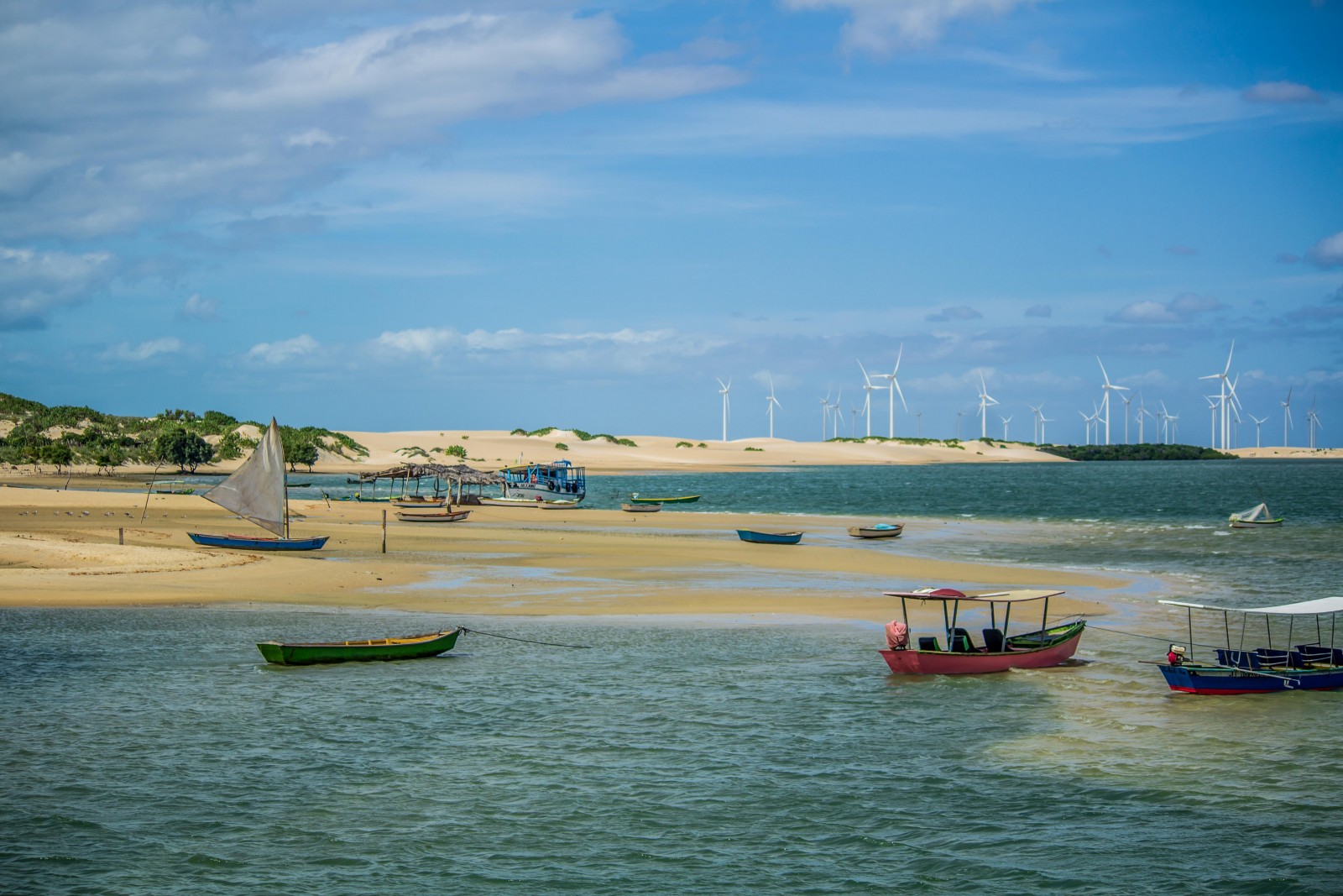 Passeio à Praia de Galinhos saindo de São Miguel do Gostoso 