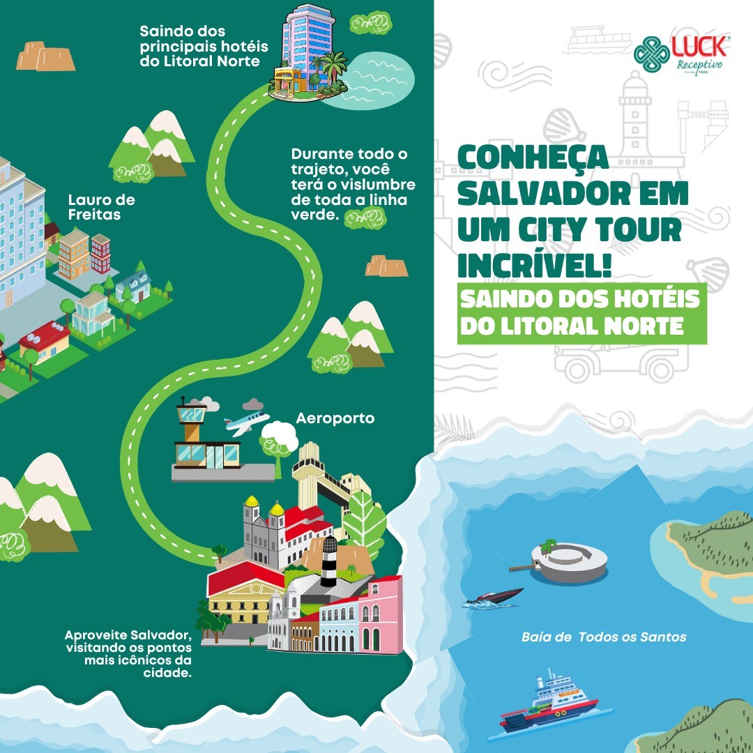 City Tour em Salvador - Saindo da Linha Verde